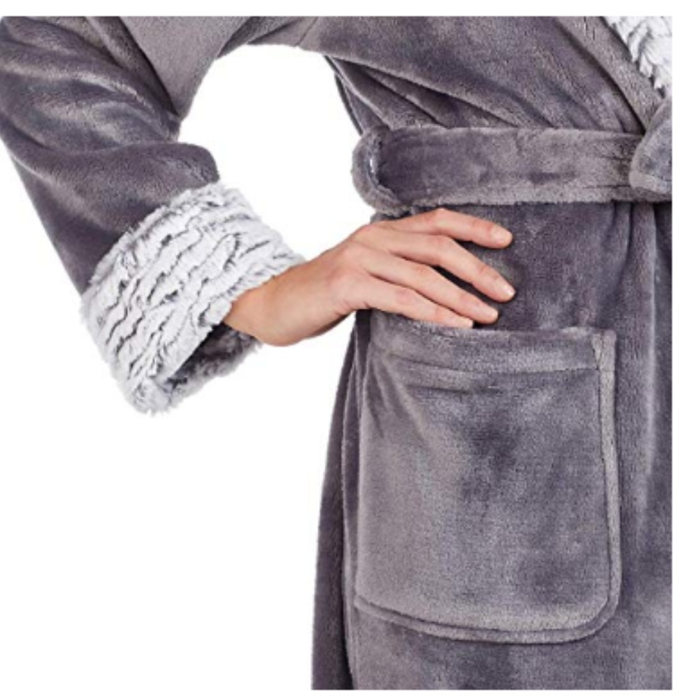 Carole Hochman Ladies' Plush Wrap Robe - Picture 5 of 8